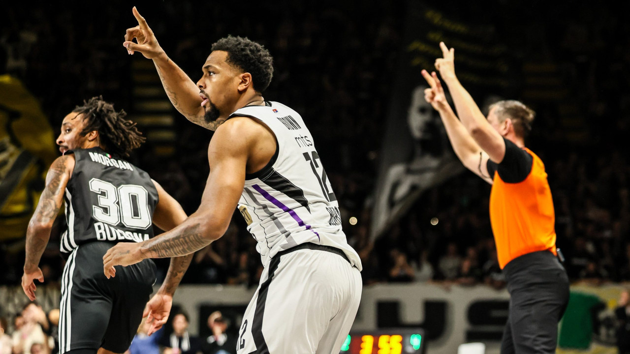 Partizan u Bolonji lupio prvu recku: Braun dao gas Parnom valjku