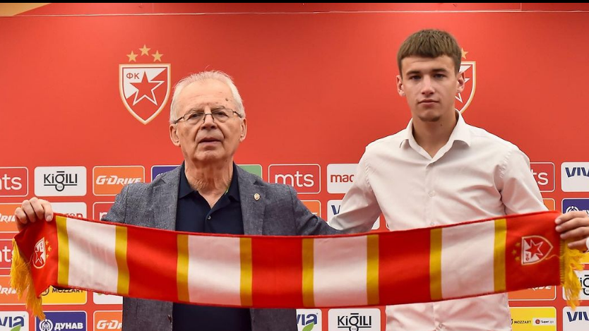 Milijašev pulen potpisao ugovor sa Crvenom zvezdom