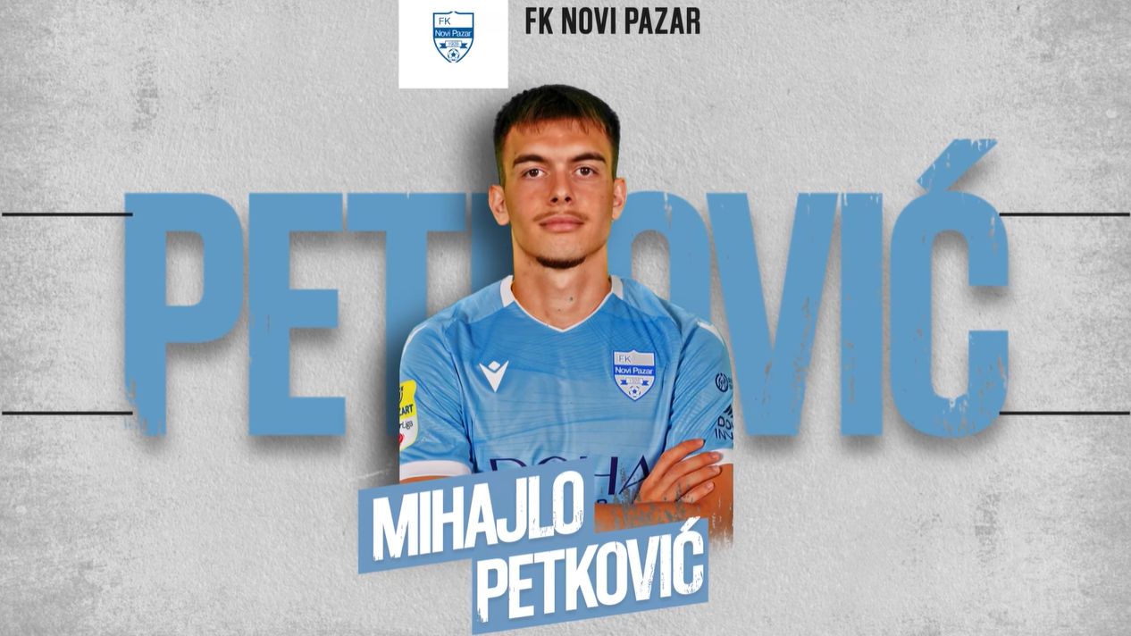 Pojačanje koje najavljuje Novi Pazar u Evropi – stigao vezista iz Partizana