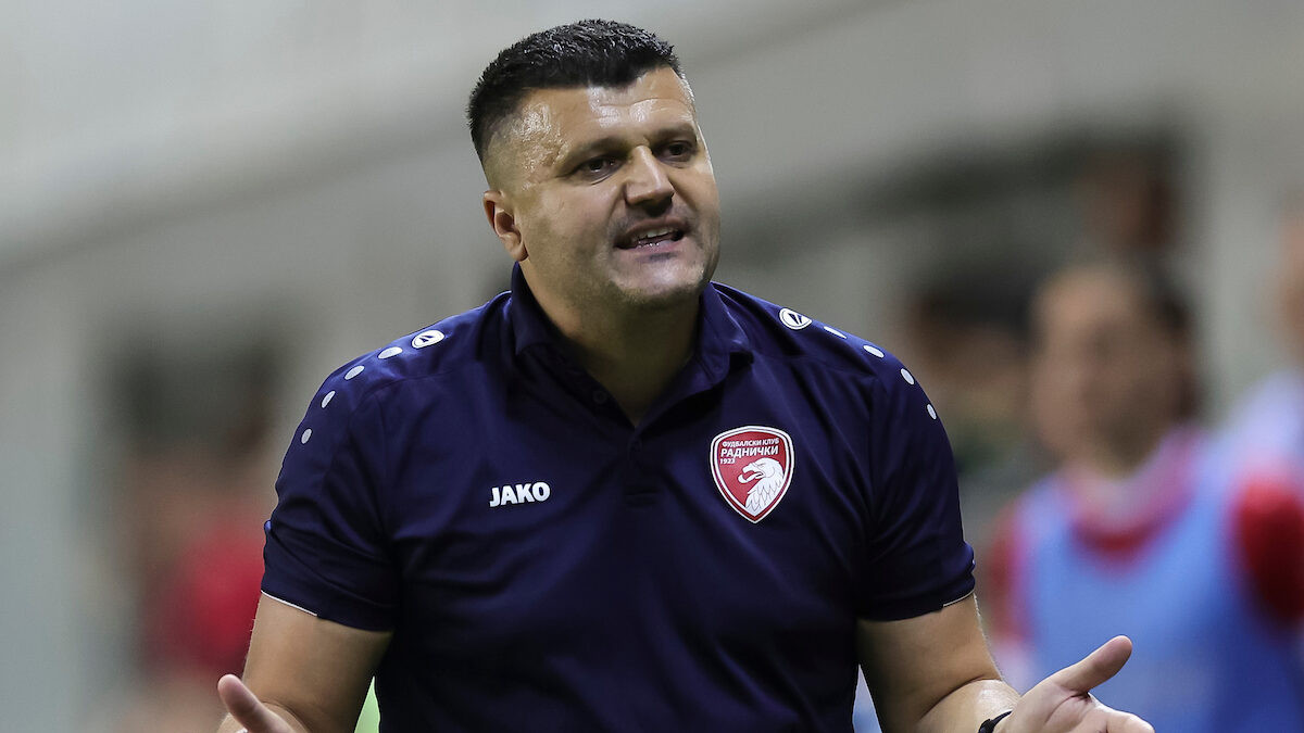 Dudić pred odlaskom iz Radničkog