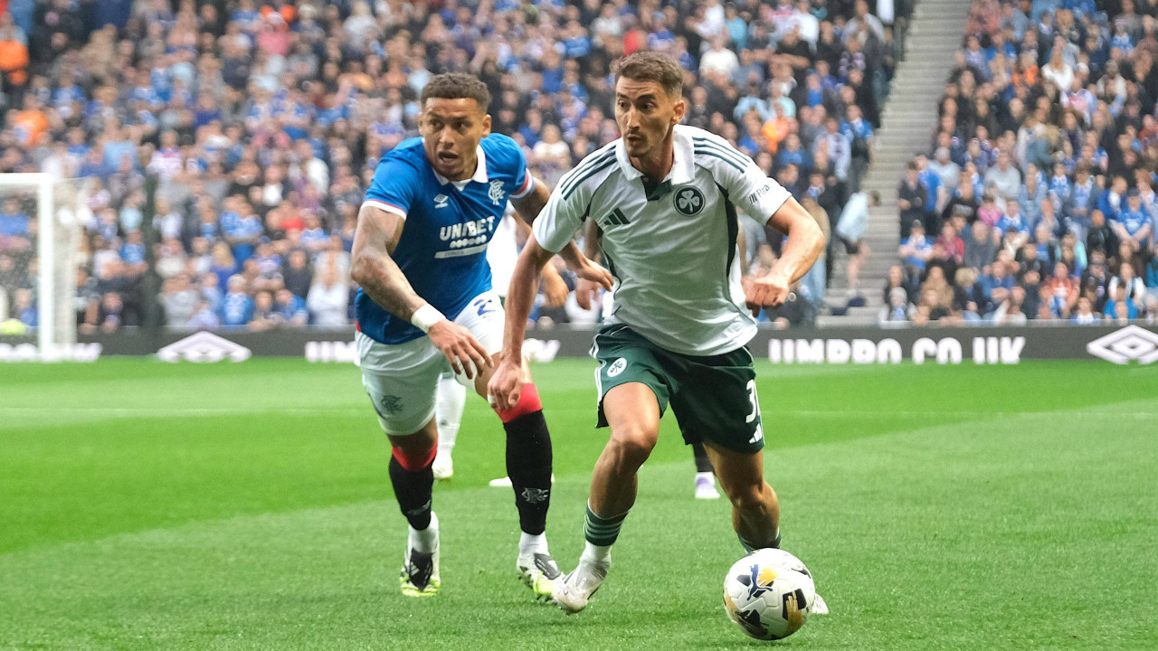 Evropski san Panatinaikosa stao u šest minuta: Đuričićev gol, Pelistrijev promašaj i radost Đige i Rendžersa