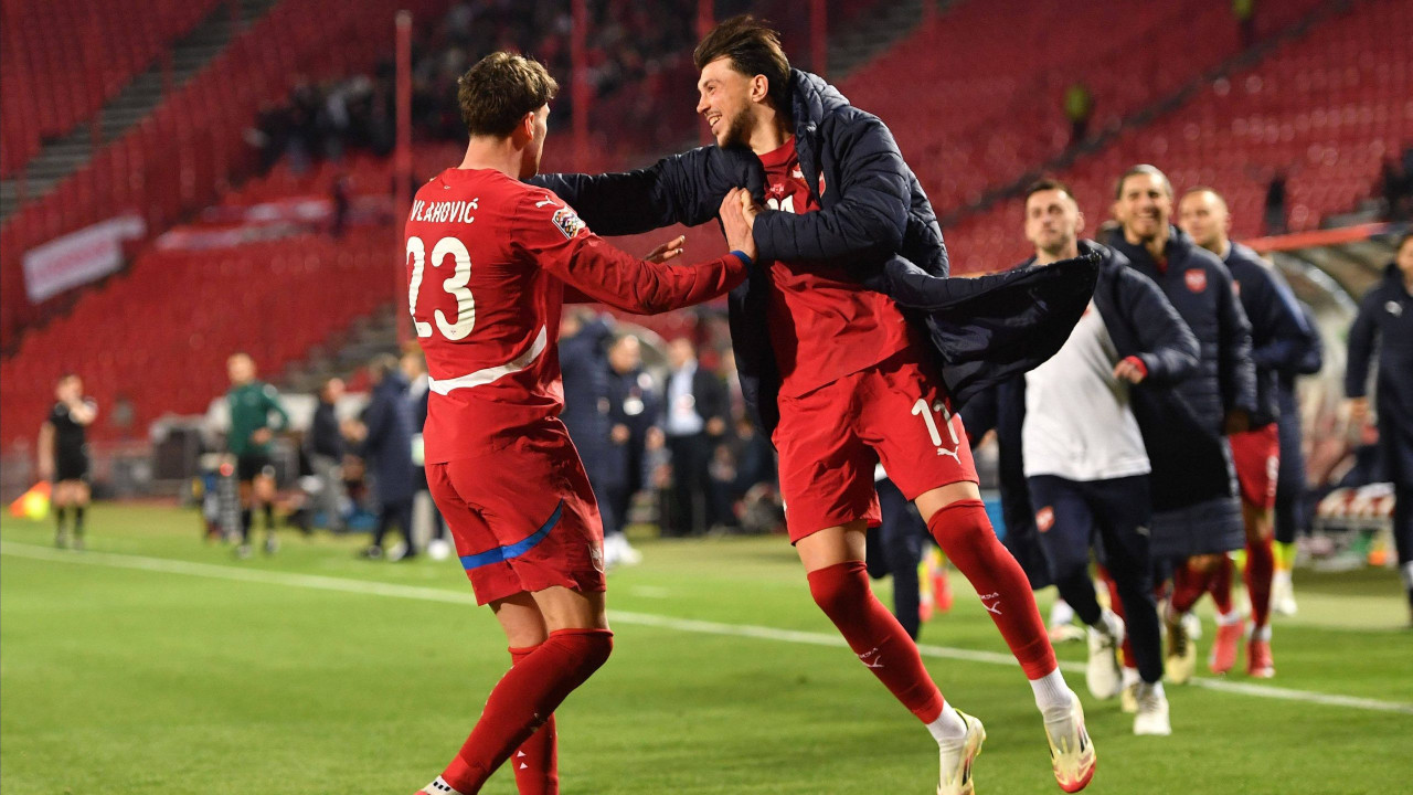 Srbi u glavnoj ulozi: Golovi Vlahovića i Samardžića u generalnoj probi (VIDEO)