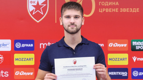 Najmlađi trener u Evropi: Pogledam tribine - tamo Marin i Mrkela, a mi igramo visok presing protiv Zvezde